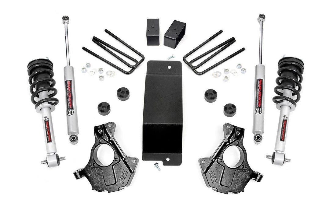 Rough Country 3.5 Inch Lift Kit Cast Steel Lcan3 Strut Chevy/Gmc 1500 (07-13) 11932
