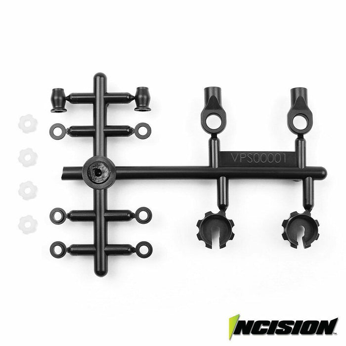 Vanquish Products Incision 1/4 Stainless Steel Link Kit 10 Wraith VPSIRC00040