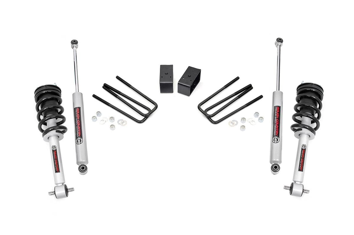 Rough Country 3.5 Inch Lift Kit N3 Struts Fits Chevy/GMC 1500 (07-13) 268.23