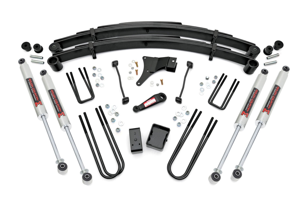 Rough Country 6 Inch Lift Kit Rear Blocks M1 Fits Ford F-250/F-350 Super Duty (1999) 49340