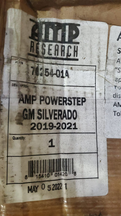 Amp Research Amp Powerstep Retractable Running Board For Silverado Sierra 1500 2500Hd 3500Hd 76254-01A