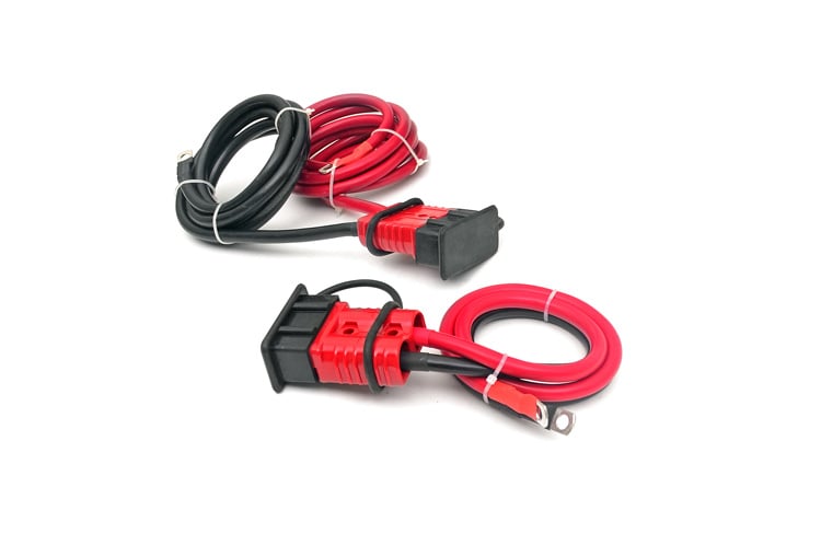 Rough Country Winch Power Cable Quick Disconnect 7 Ft RS107