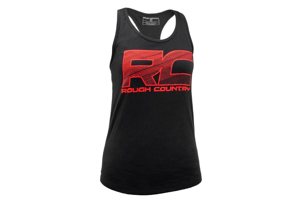 Rough Country Tank Top Women Fts Black Sm 84087SM