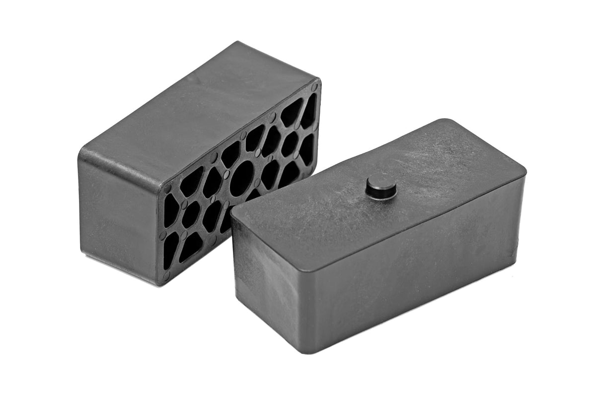 Rough Country Lift Block Kit Pair 2 Inch Fits Chevrolet C20 Pickup, Chevrolet K20 Pickup & more (1960-2026) 6592