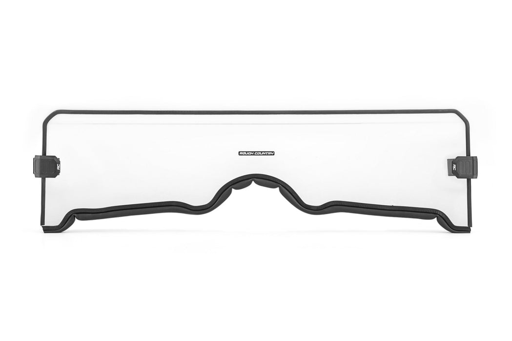Rough Country Half Windshield Scratch Resistant Yamaha Rhino 450/660/700 98141241A