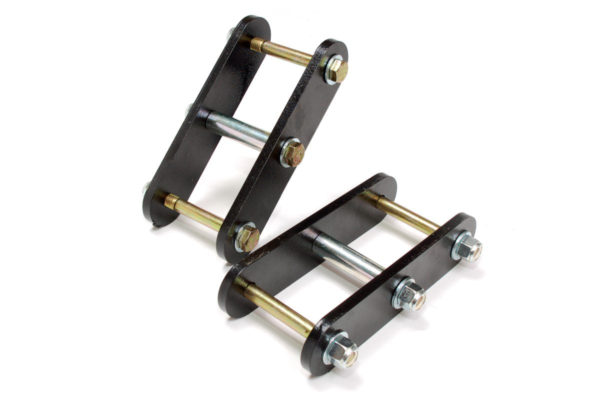 Rough Country Lift Shackles Yj StockCj Rr 0.375 Inch Fits Jeep Cj (76-86)/Cj 8 Scrambler (81-85) RC0274