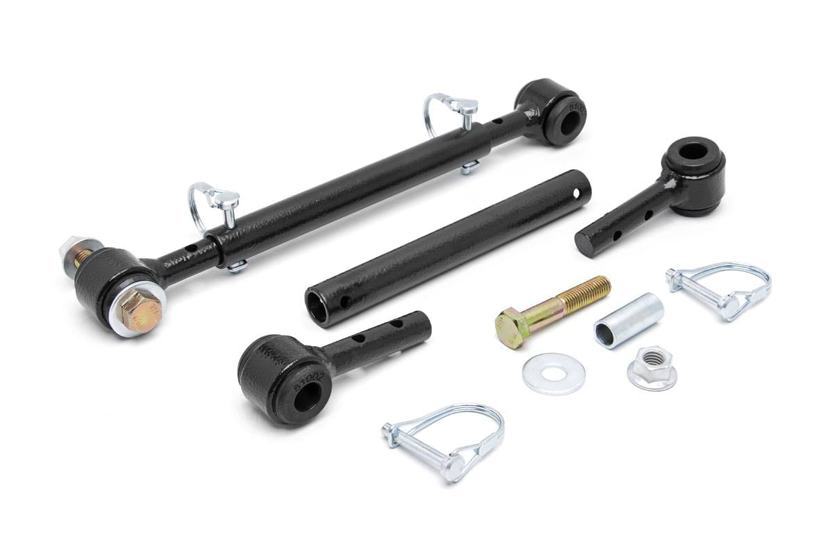 Rough Country Quick Disconnect Sway Links 4-6 Inch Lift Fits Jeep Cj 7 (76-86)/Wrangler Yj (87-95) 1186