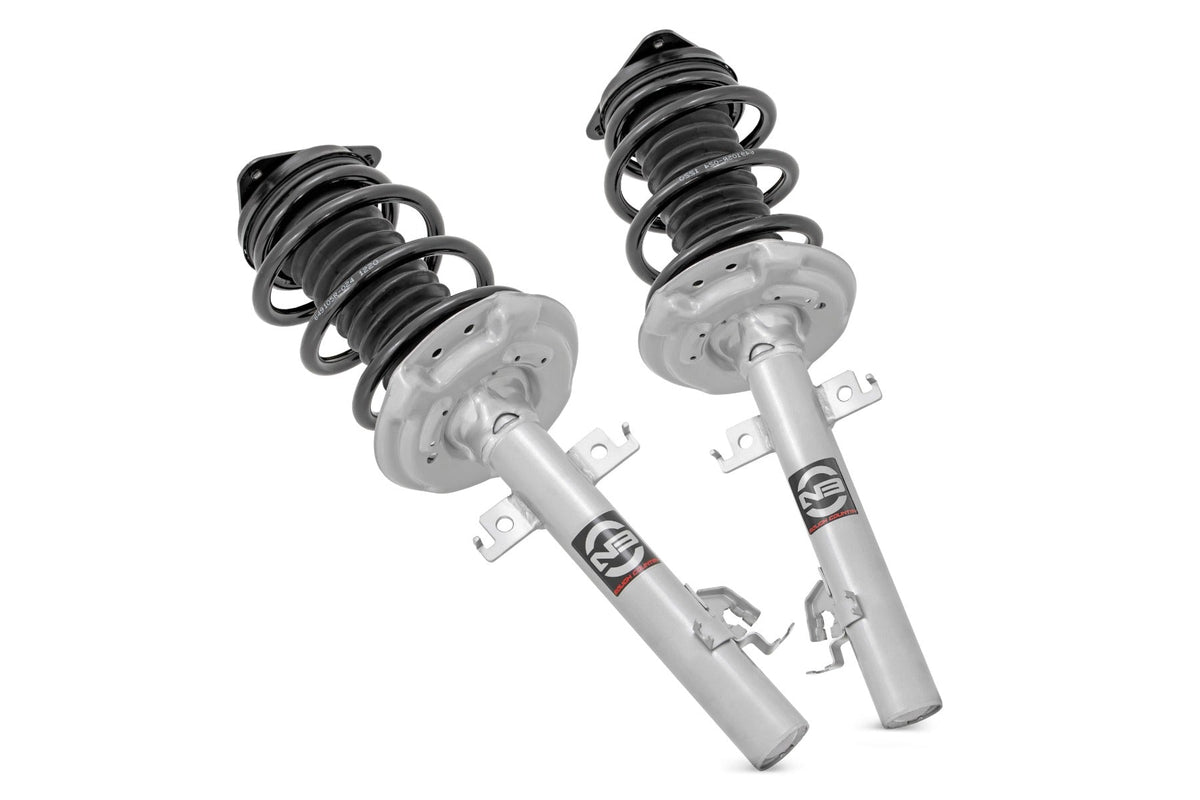 Rough Country Loaded Strut Pair 1.5 Inch Lift Fits Nissan Rogue 4WD (2014-2020) 501105
