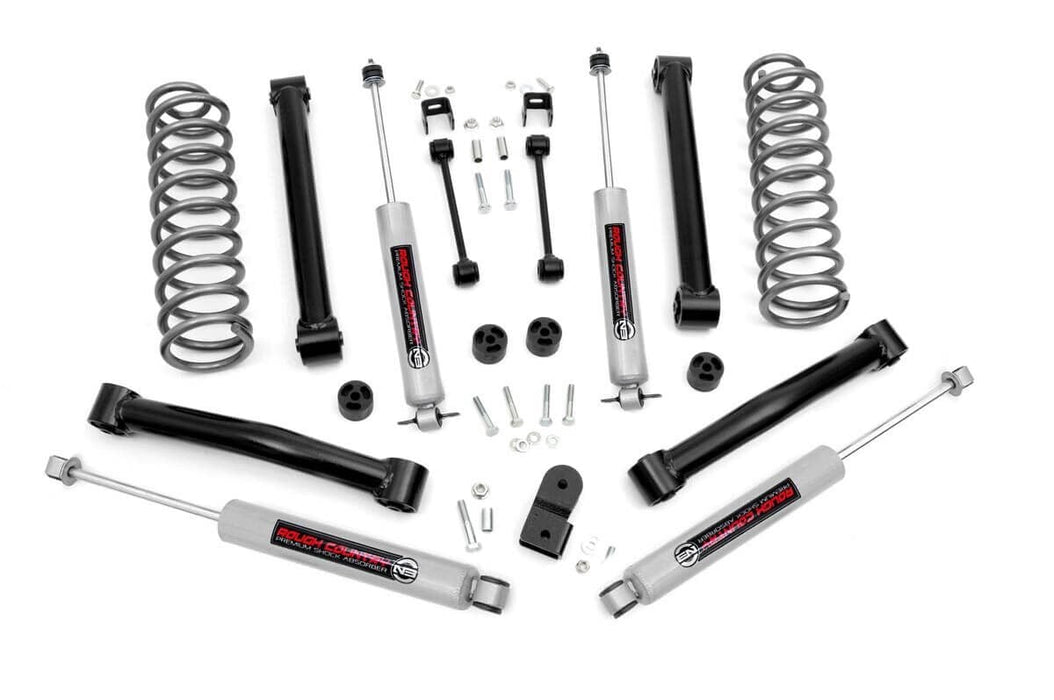 Rough Country 3.5 Inch Lift Kit V-8 Motor Jeep Grand Cherokee Zj 4Wd (93-98) 632.20