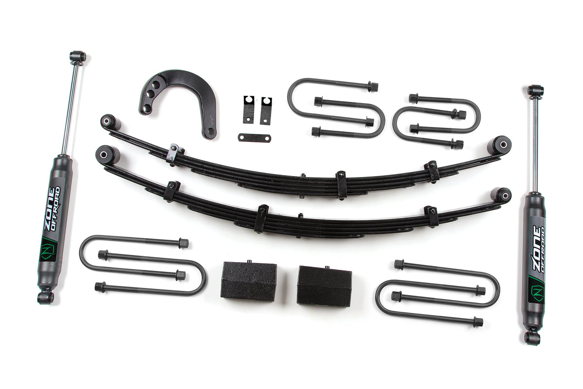 ZONE 4 Inch Lift Kit Fits Chevy/gmc 1/2 Ton Truck/suv 73-76 4WD C11N