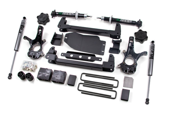 ZONE 4.5 Inch Lift Kit Fits Chevy Silverado & GMC Sierra 1500 07-13 4WD C8F