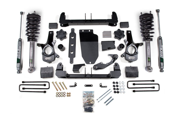 Zone 6.5 Inch Lift Kit Chevy Silverado & GMC Sierra 1500 14-18 4WD Cast Steel ZONC25LN