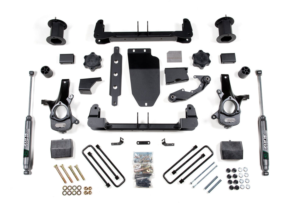 Zone Offroad 14-16 GM 1500 4WD 6.5in Cast Steel Arms ZONC25N