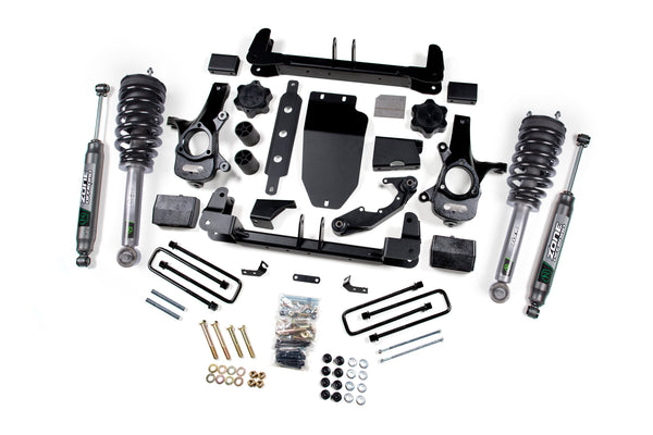 Zone 4.5 Inch Lift Kit Chevy Silverado & GMC Sierra 1500 14-18 4WD Cast Steel ZONC27LN