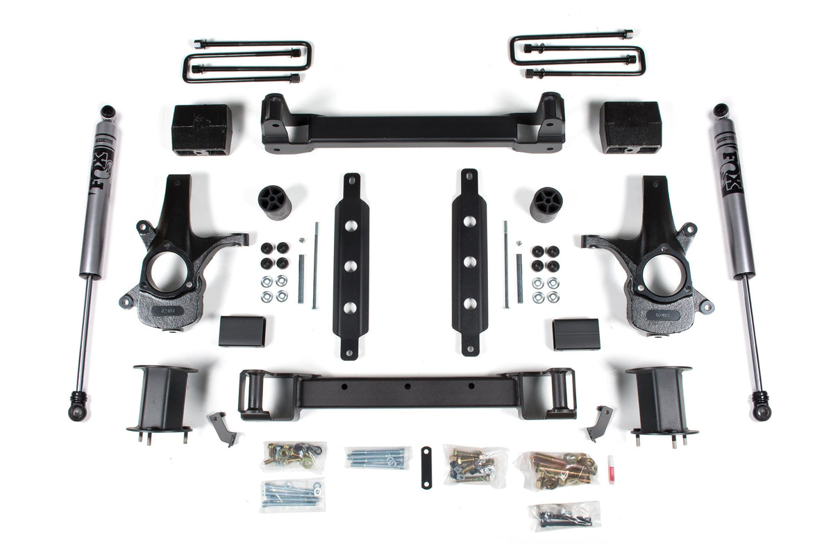 ZONE 4.5 Inch Lift Kit Fits Chevy Silverado & GMC Sierra 1500 14-18 2WD C35F