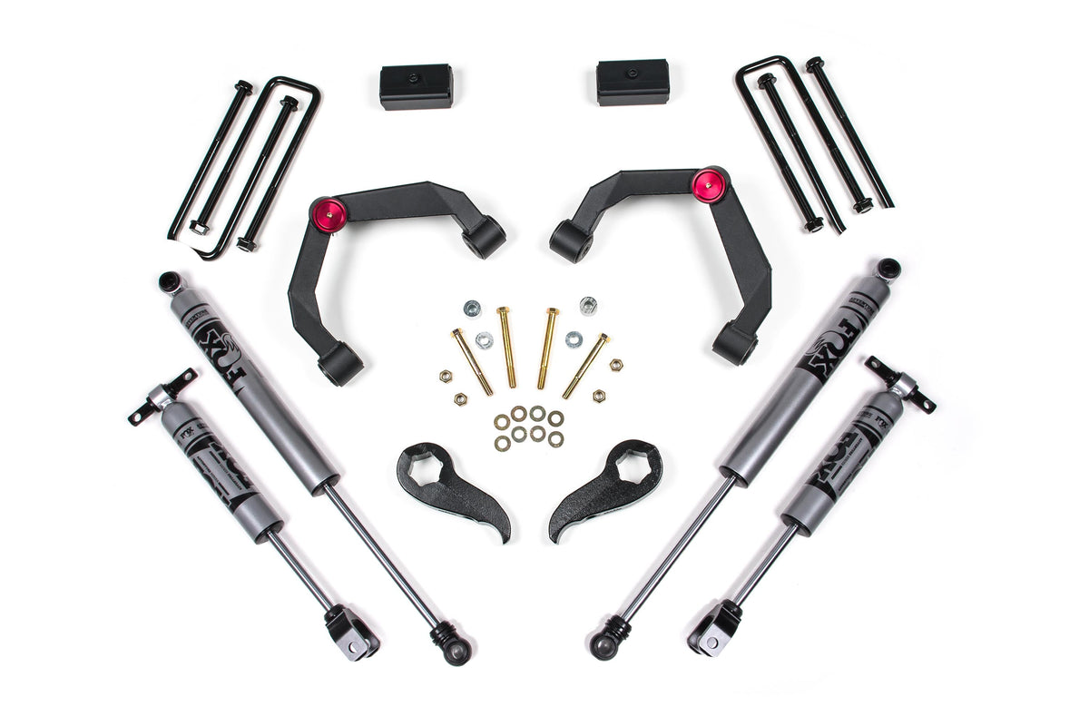 ZONE 3 Inch Lift Kit Fits Chevy Silverado & GMC Sierra 2500HD 11-19 4WD ZONC37F