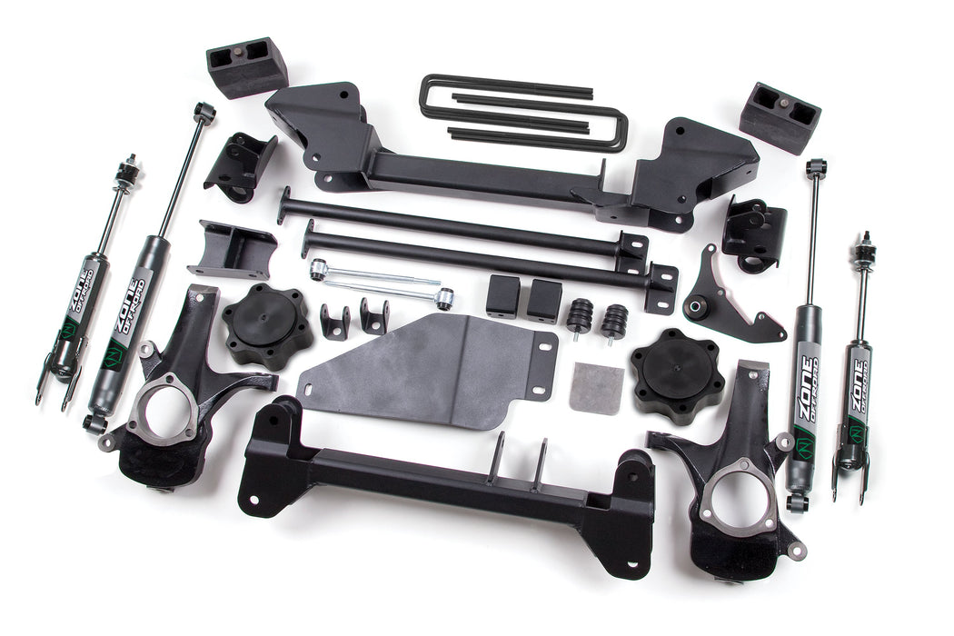 Zone Offroad 99-06 GM K1500 6in Suspension System ZONC3N