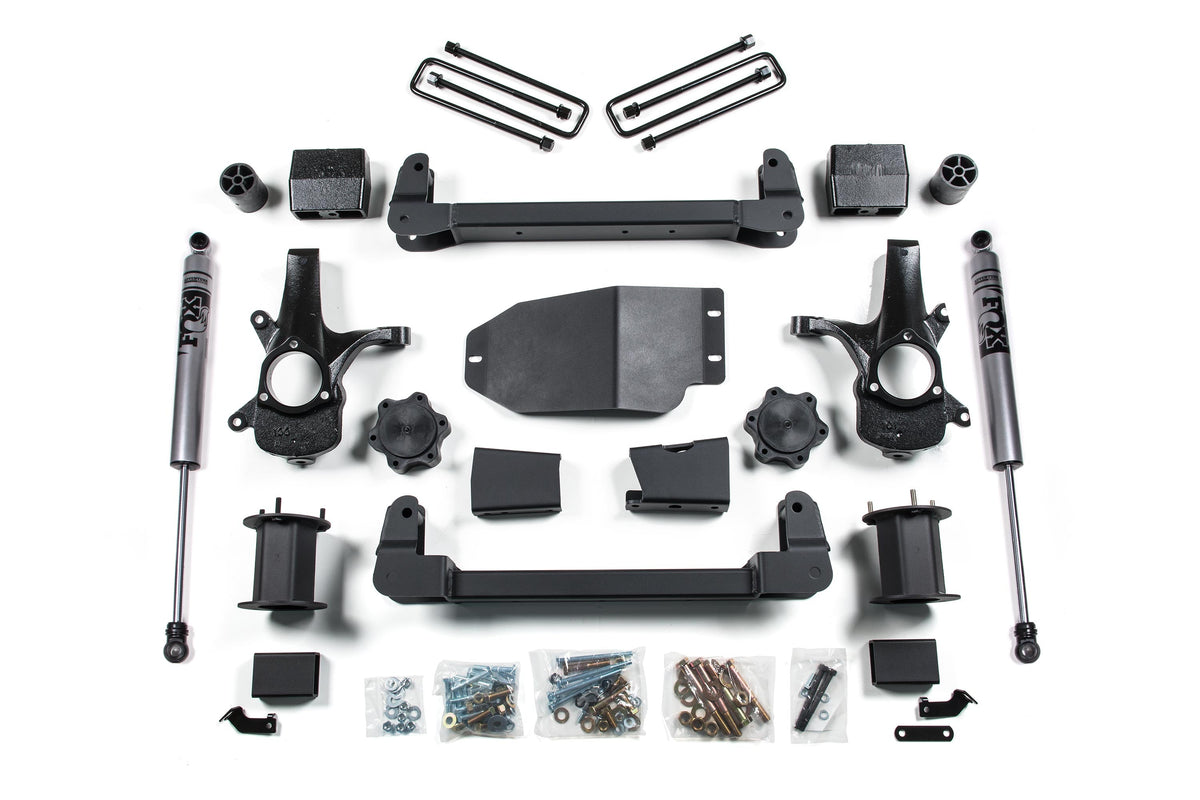 Zone 07-13 Chevy 1500 6.5in Lift System FOX C40F