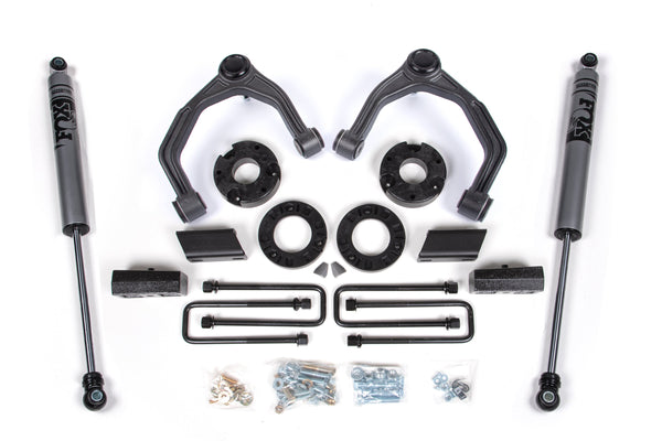 ZONE 3.5 Inch Lift Kit Fits Chevy Silverado & GMC Sierra 1500 19-24 4WD C47F