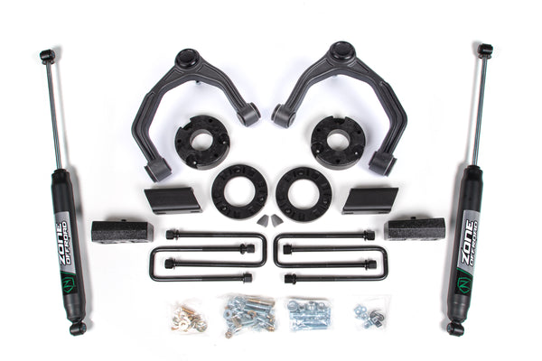 ZONE 2019-2024 Fits Chevy/, Fits GMC 1500 3.5in Adventure Series Suspension System C47N