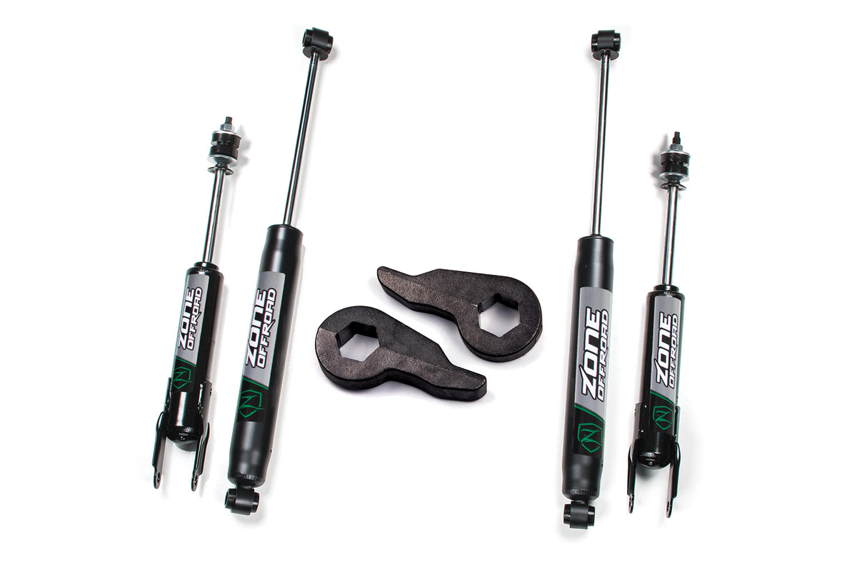 ZONE 99-06 Fits Chevy/gmc 1500 2in Torsion Bar Key Kit Nitro Shocks C52N