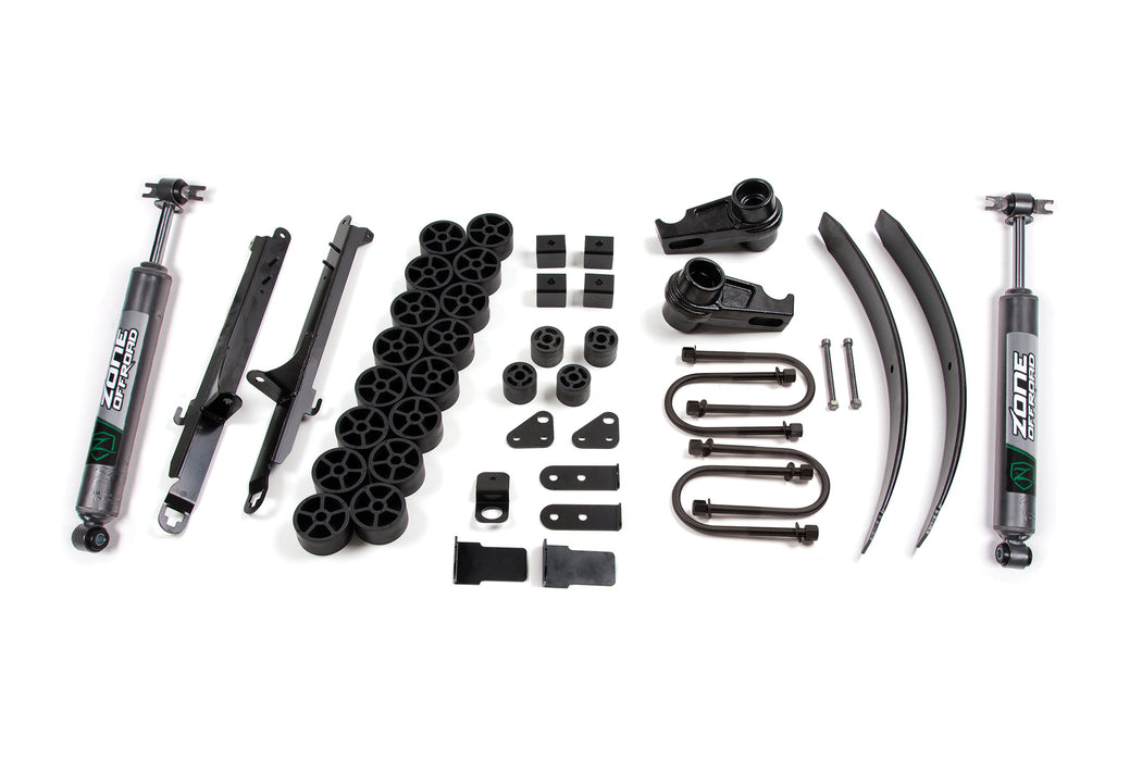 Zone Offroad 04-07 Chevy Colorado/GMC Canyon 3.5in Combo Kit Nitro Shocks ZONC56N