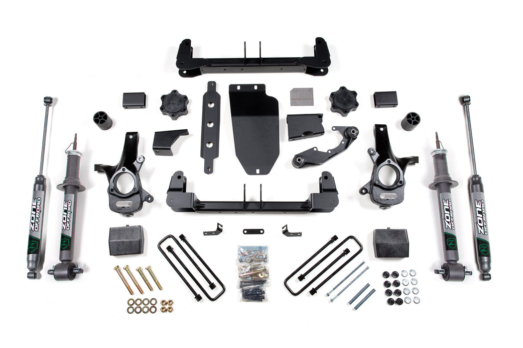 Zone Offroad 14-18 Chevy/GMC 1500 Silverado/Sierra 4WD 6.5in Strut Cast Steel Arms ZONC59N