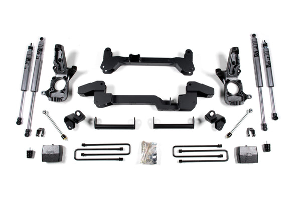 ZONE 6 Inch Lift Kit Fits Chevy Silverado & GMC Sierra 2500HD 01-10 2WD C5F