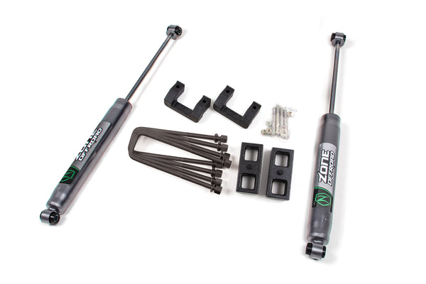 ZONE 14-18 Fits Chevy/gmc 1500 2in Torsion Bar Key Kit Nitro Shocks C64N