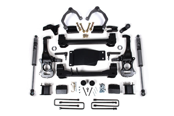 ZONE 4 Inch Lift Kit Fits Chevy Silverado & GMC Sierra 1500 19-24 4WD C67F