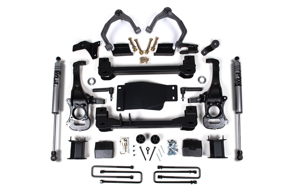 ZONE 6 Inch Lift Kit Fits Chevy Silverado & GMC Sierra 1500 19-24 4WD C68F