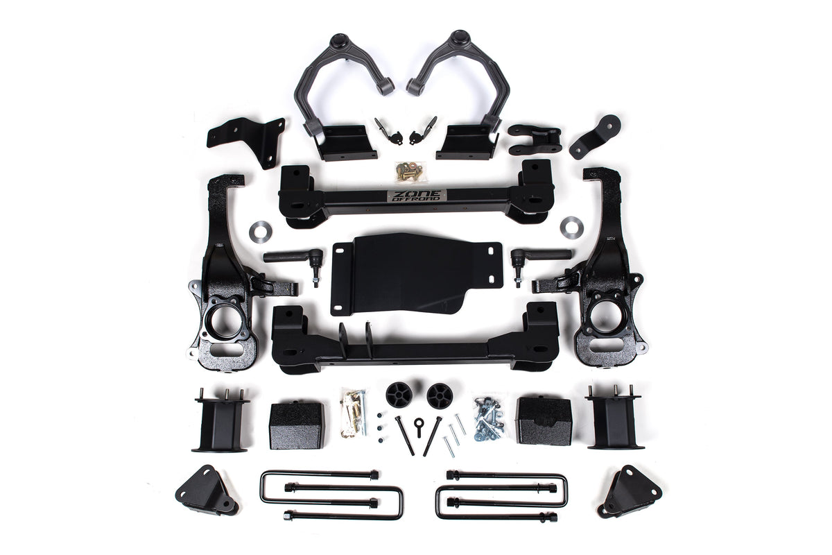 Zone 6 Inch Lift Kit GMC Sierra 1500 Denali 19-24 4WD C72