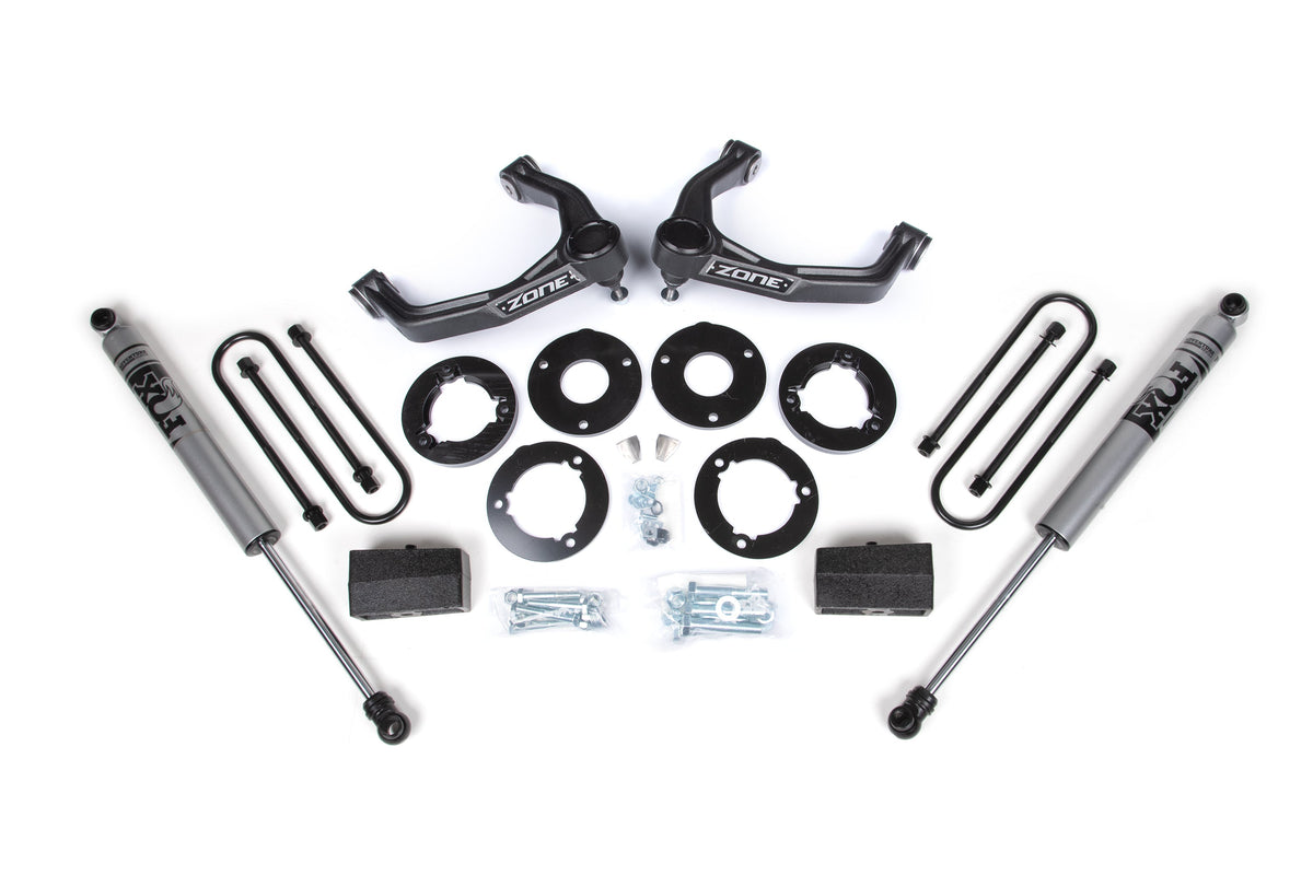 ZONE 1.75 Inch Lift Kit Fits Chevy Silverado & GMC Sierra 1500 AT4 & Trail Boss 25-26 ZONC75F