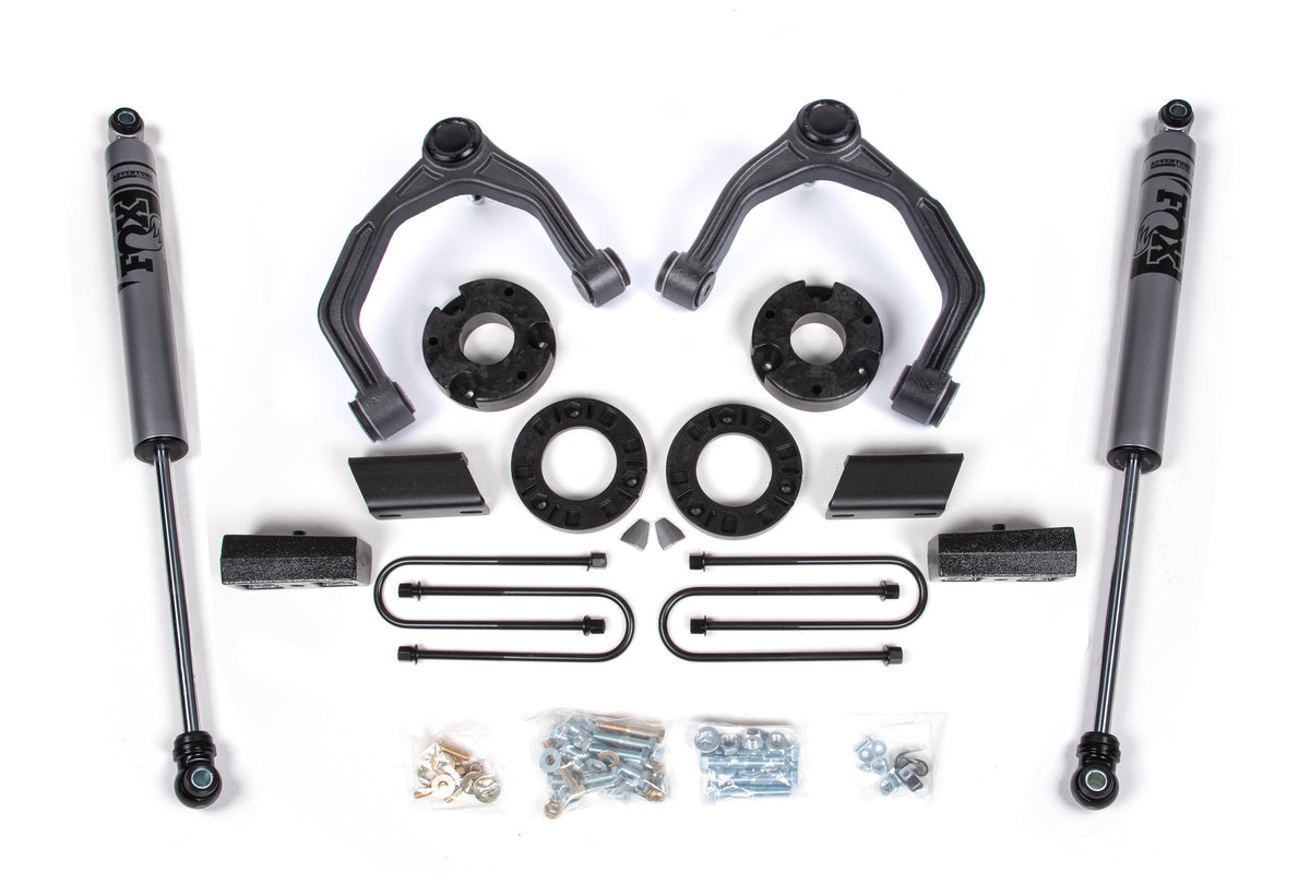 ZONE 3.5 Inch Lift Kit Fits Chevy Silverado & GMC Sierra 1500 25-26 4WD ZONC76F