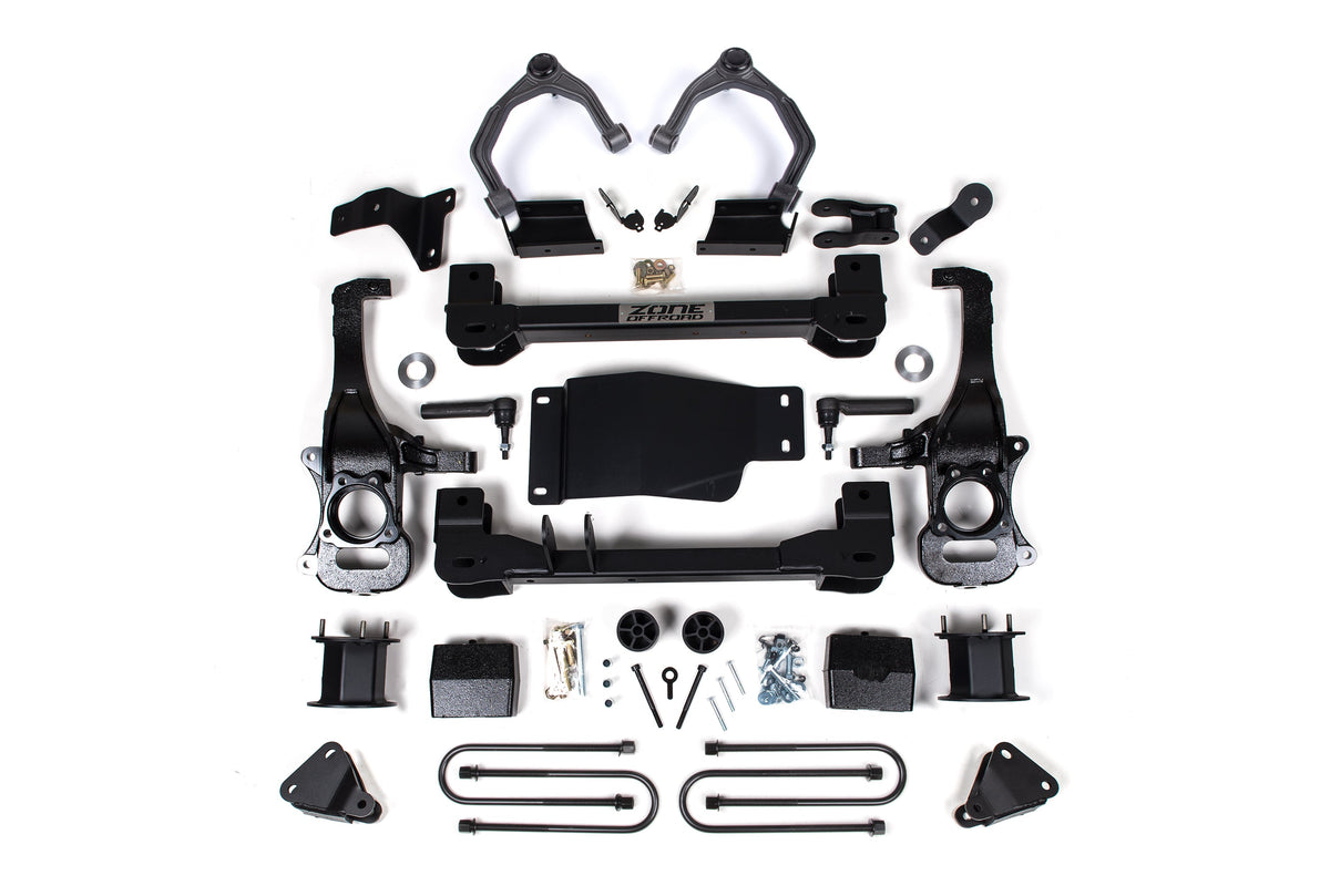 ZONE 4 Inch Lift Kit Fits Chevy 1500 ZR2 Or GMC 1500 AT4X 25-26 4WD ZONC77