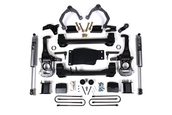 Zone 6 Inch Lift Kit Chevy Silverado & GMC Sierra 1500 25-26 4WD ZONC82F