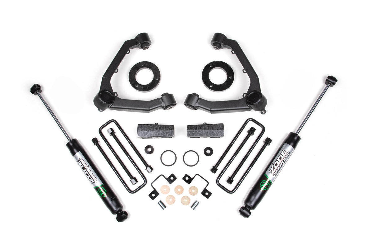 ZONE 3 Inch Lift Kit Fits Chevy Colorado Trail Boss & GMC Canyon AT4 23-26 4WD Nitro Series ZONC84N