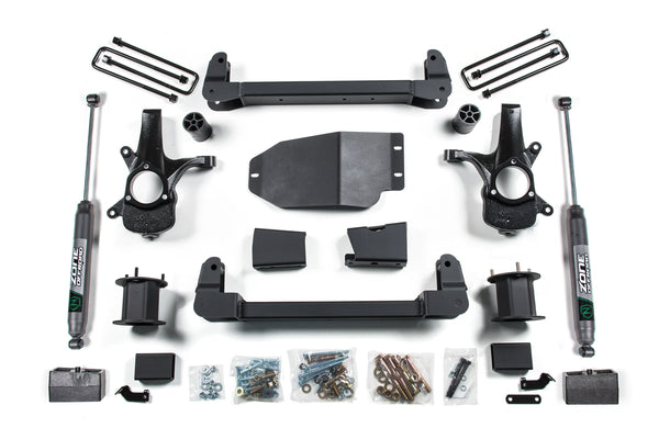 Zone 4.5 Inch Lift Kit Chevy Silverado & GMC Sierra 1500 07-13 2WD Nitro Series ZONC90N
