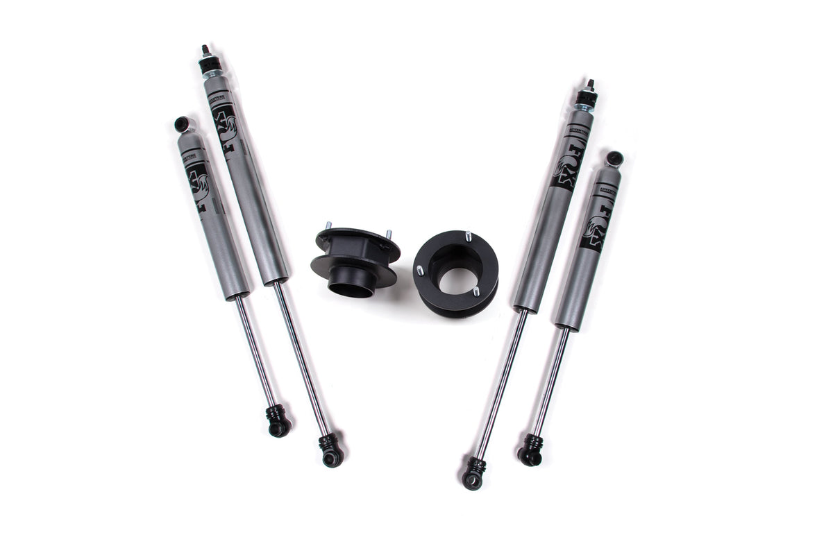 Zone 2001 RAM 1500, 2001-2002 RAM 2500/3500 4WD Leveling Kit FOX 2.0 Shocks ZOND128F