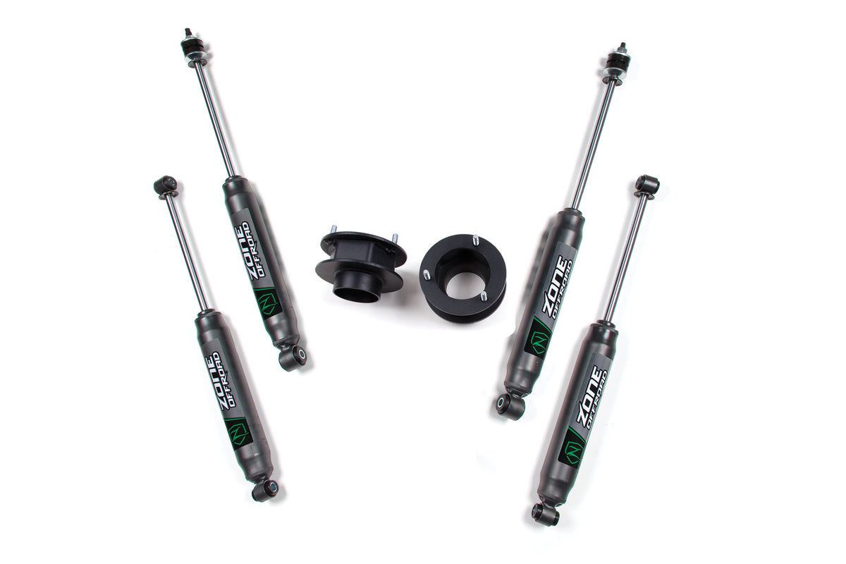 Zone 2001 RAM 1500, 2001-2002 RAM 2500/3500 4WD Leveling Kit Nitro Shocks ZOND128N