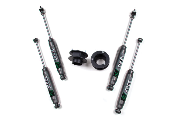 Zone 1994-2000 RAM 1500, 1994-2000 RAM 2500/3500 4WD Leveling Kit Nitro Shocks ZOND127N
