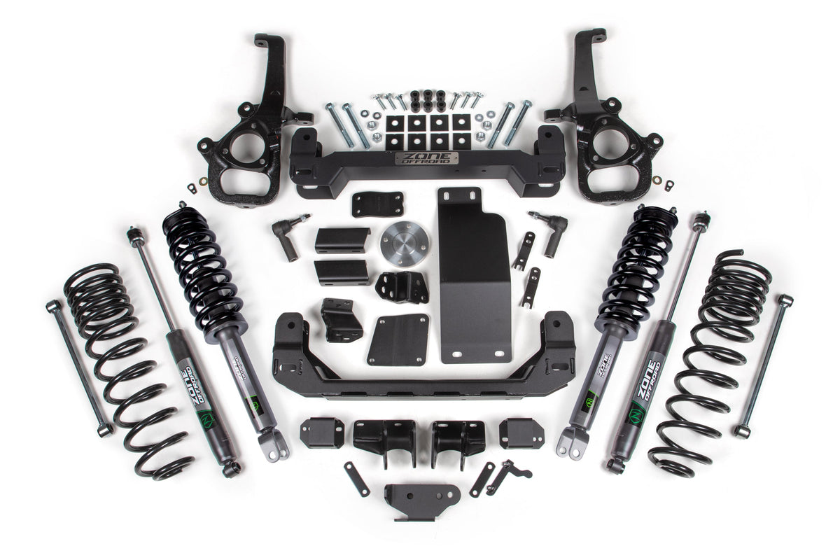 ZONE 6 Inch Lift Kit Fits RAM 1500 25-26 4WD Nitro Series ZOND150LN