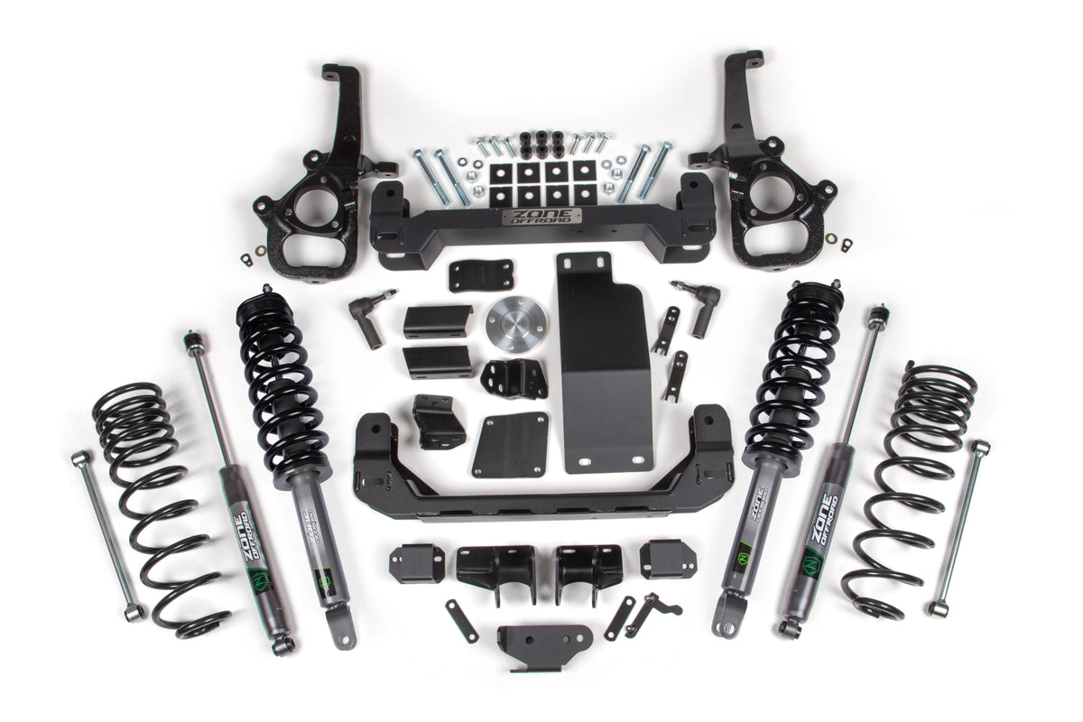 ZONE 4 Inch Lift Kit Fits RAM 1500 25-26 4WD Nitro Series ZOND152LN
