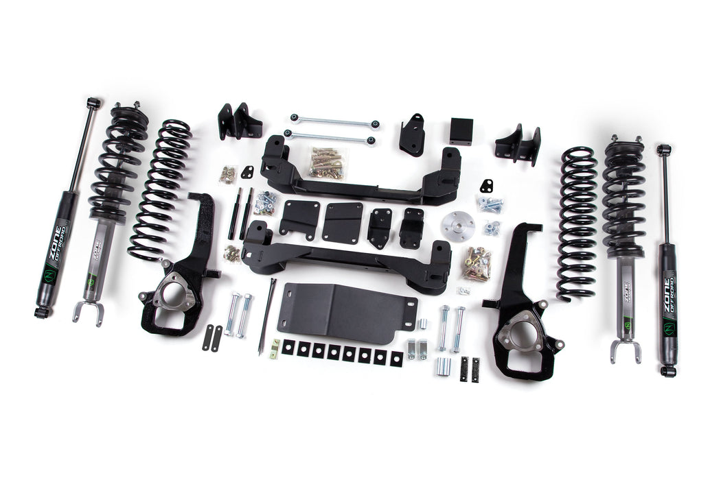 Zone offroad 6 Inch Lift Kit Ram 1500 (2012) 4WD 5 Inch Coil Springs