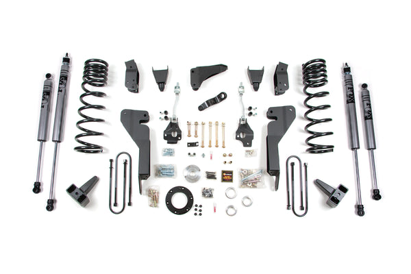 Zone 2003-2007 Dodge 2500 8" Suspension Lift Kit w/4" Axle-dsl Front Coil, Rear Block FOX 2.0 Shocks ZOND25F
