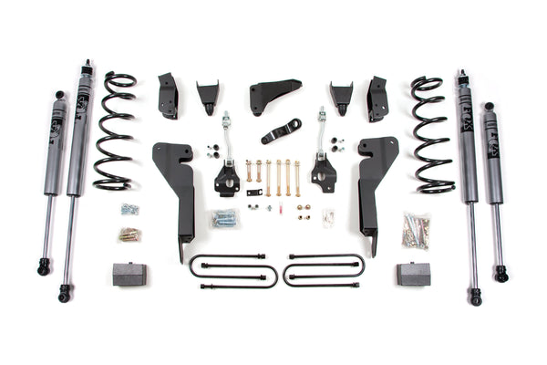 Zone 2008 Dodge 2500 6" Suspension Lift Kit w/4" Axle-dsl Front Coils, Rear Blocks FOX Adventure Series Shocks ZOND33F