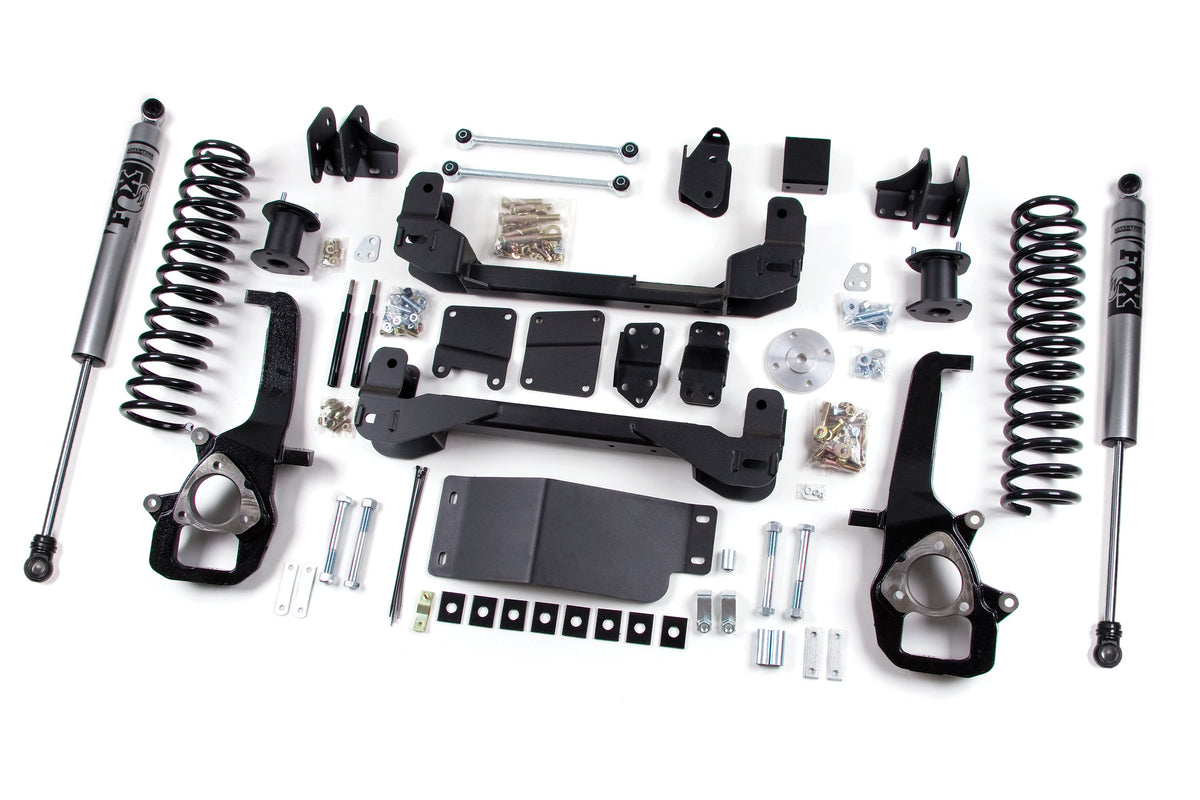ZONE 1500 6in Suspension System, Fits 2009-2011 Fits Dodge D2F