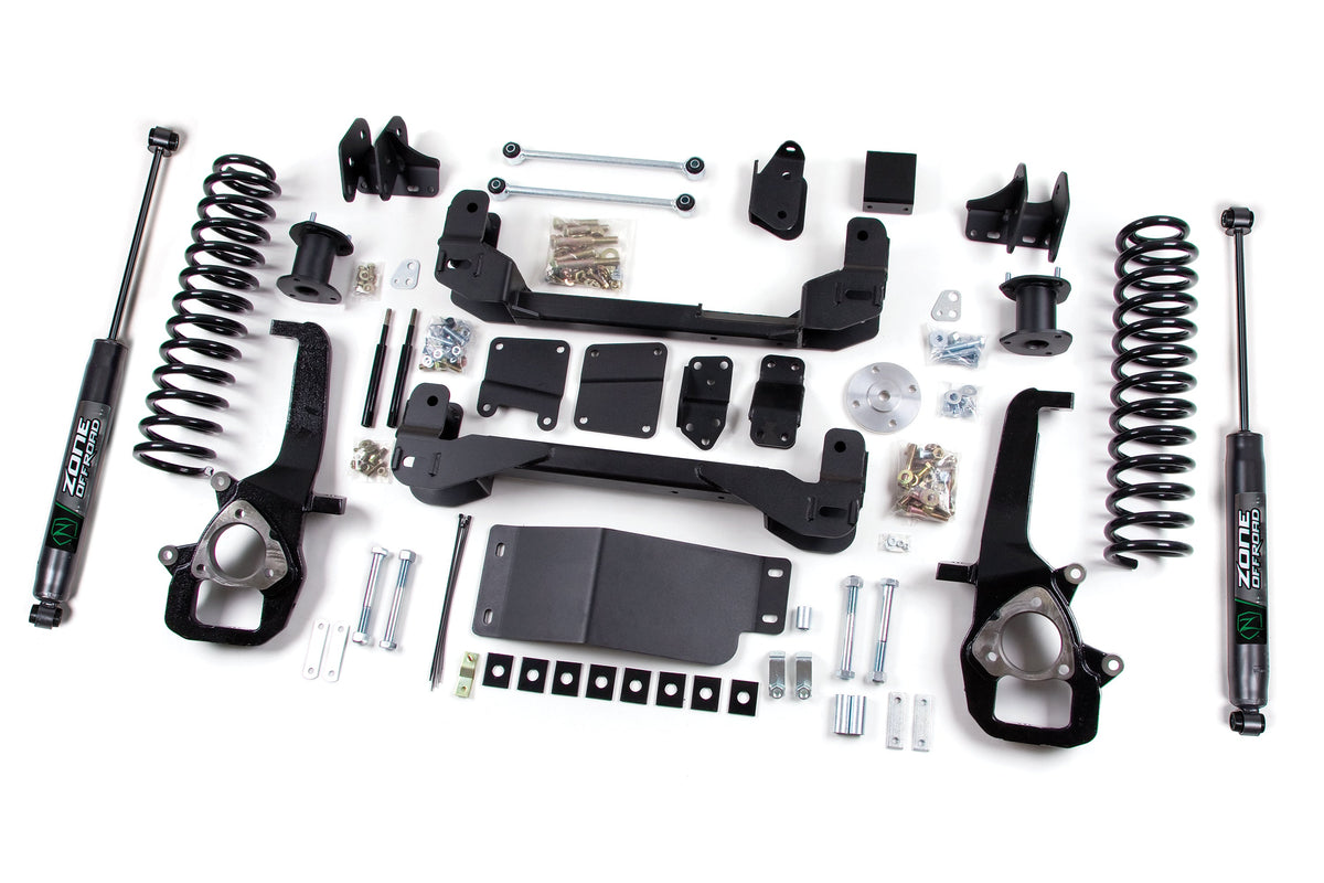 Zone 1500 6/3 Suspension Lift, Fits 2013-2015 Dodge D40N