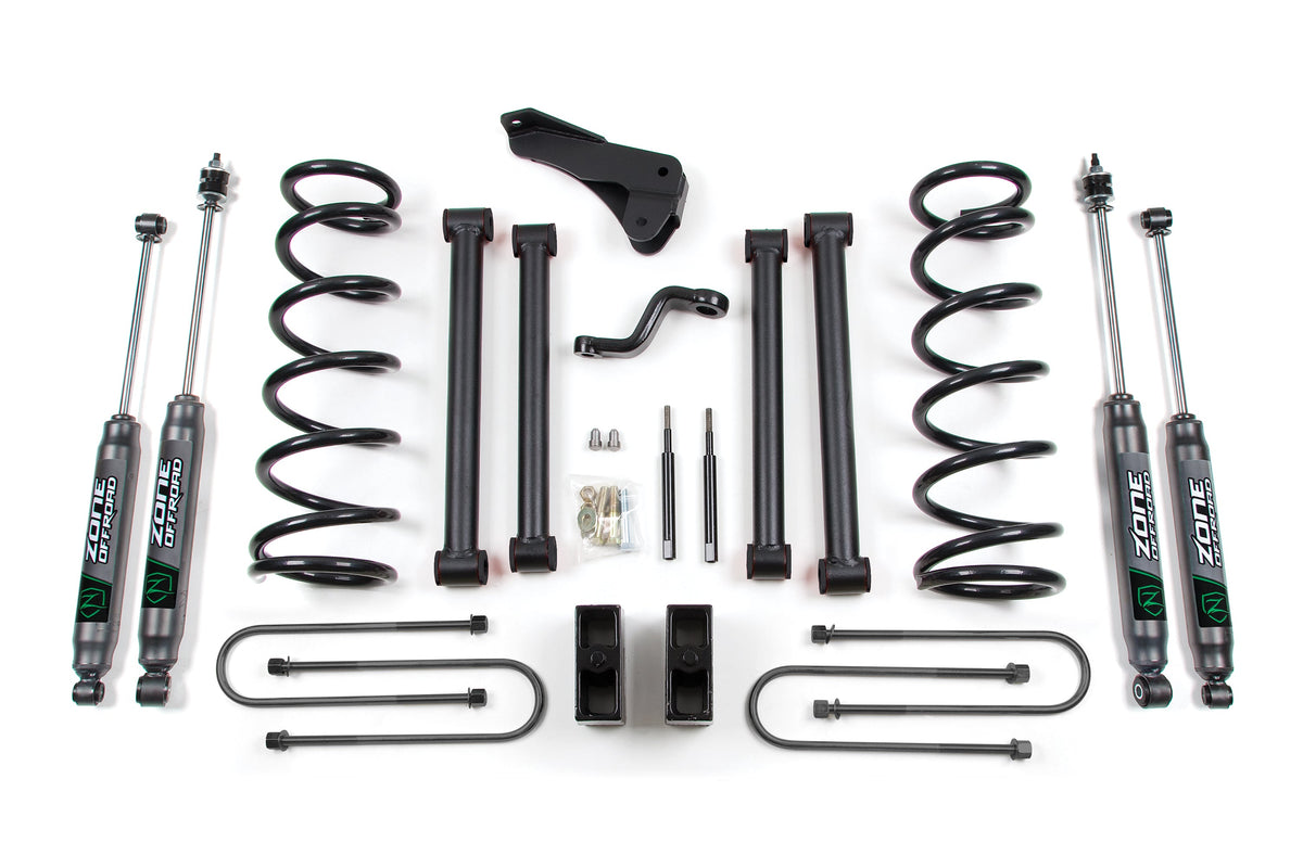 Zone & 1 Ton 5in Kit, Fits 2009 Dodge 3/4 D7N