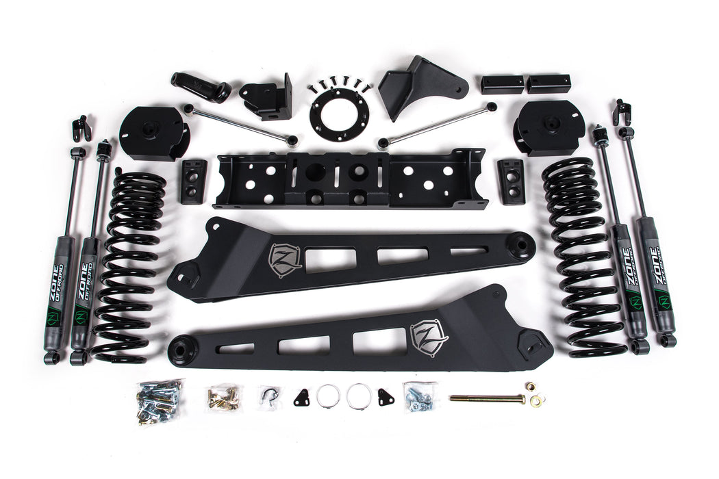 ZONE ZOND79N 2019-2024 Ram 2500 4" Radius Arm Gas Nitro Shocks